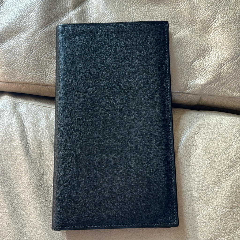 Vintage Prince Gardner Leather Passport And WalletCard Holder